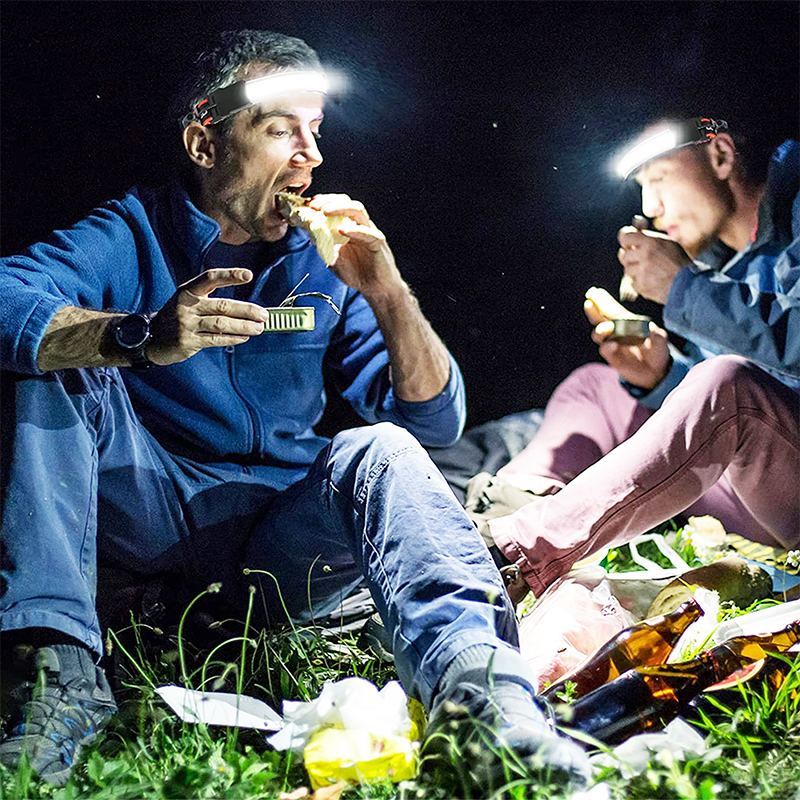 Outdoor-230-Wide-Beam-USB-Rechargeable-Headlamp