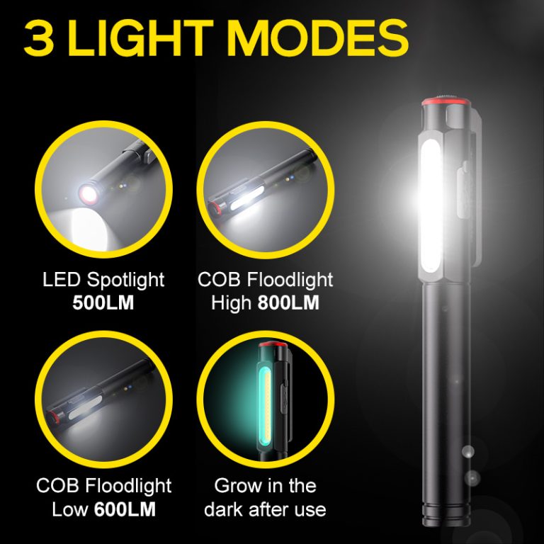 3-light-modes-800-Lumens-Rechargeable-Dual-Light-Pen-Flashlight-with-Magnetic (1)