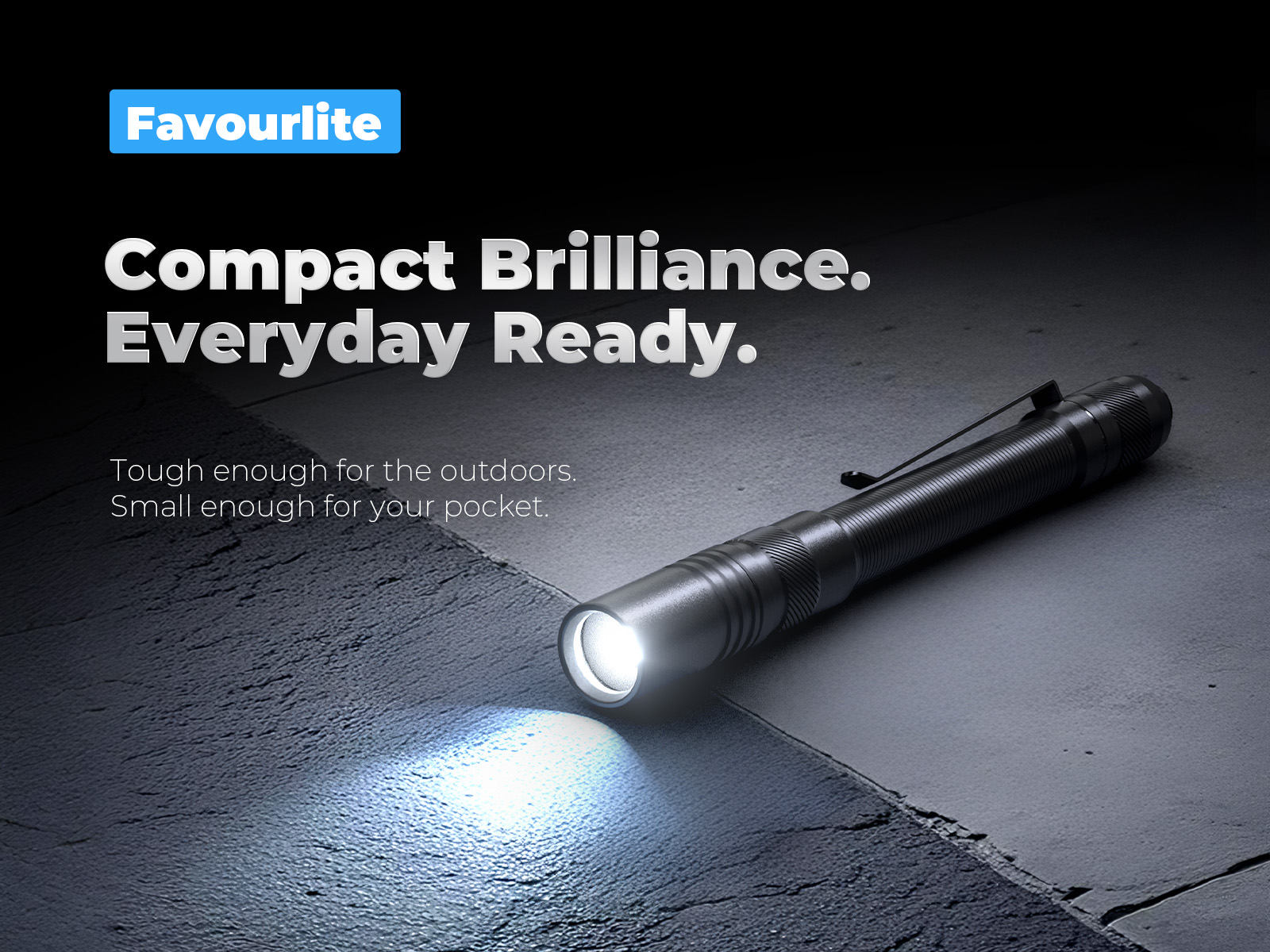 2-modes-rechargeable-portable-edc-flashlight
