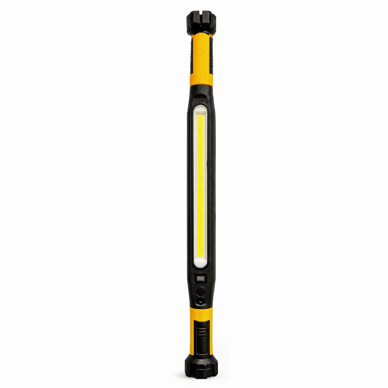 HOKOLITE 7841 car inspection work light white background studio product shot with COB flood and LED spot lighting