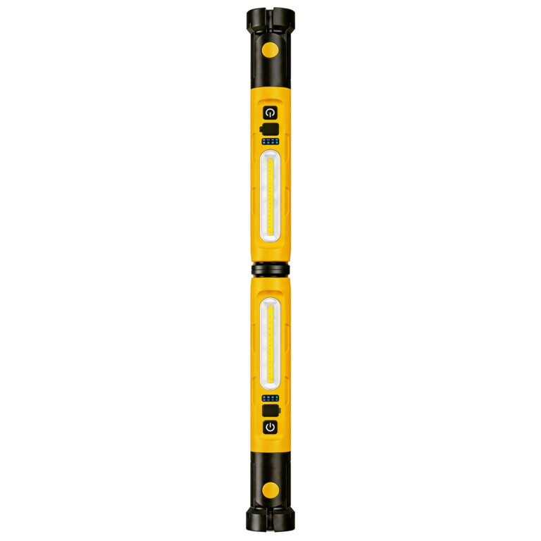 Foldable COB Work Light with hook, magnetic attachment, clip design and USB Type-C charging